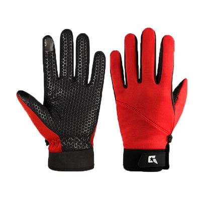 China Cycling Gloves Men Women Motorcycle Wear Gloves Non-slip Comfortable Full Finger Racing Gloves for sale