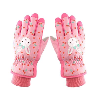 China Lovely Waterproof\Warm\Breathable\Comfortable Kids Children Snow Gloves Winter Ski Gloves Windproof For Snowboarding,Sledding,Cycling Waterproof Gloves for sale