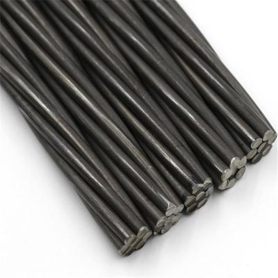 China 21.8mm high tensile prestressing steel wires 1x19 wire weight weight / specific for sale