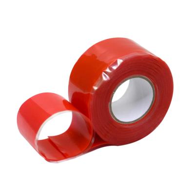 China Self Waterproof Silicone Tape Rescue Leak Seal Tape Sealing Repair Fusion Rubber Tape for sale