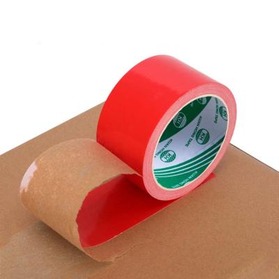 China Self Adhesive Tape Red Cloth Waterproof Inner Core Printed Adhesive Tape for sale