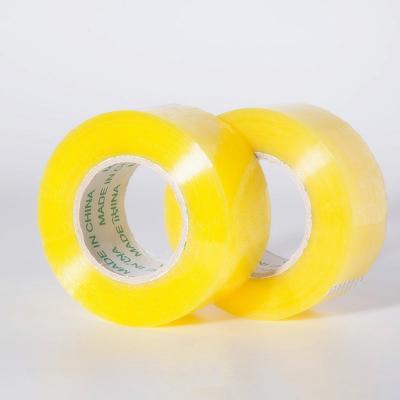 China waterproof clear acrylic bopp packaging opp carton adhesive tape for sale