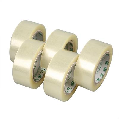 China Clear Waterproof Transparent Packing Tape For Wrapping Sealing In Factory Warehouse for sale