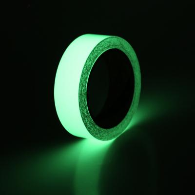 China Untearable Glow Tape Self Adhesive Green Self Adhesive Luminous Sticker for sale