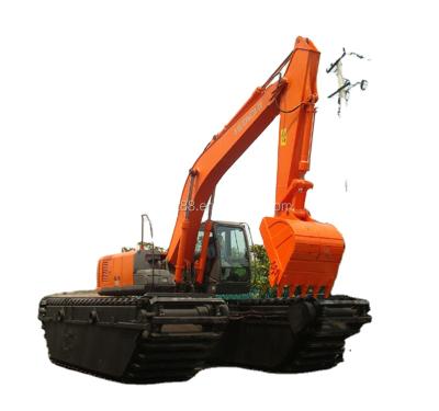 China Building Material Shops 21 Ton Swamp Buggy Amphibious Dredging Excavator Manufacturer for sale