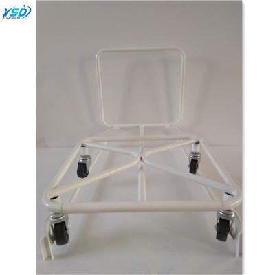 China Durable Foldable Hand Trolley Trolley For Supermarket Transport Waste for sale