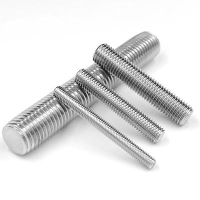 China Stainless Steel Screw Thread Rod SS304 316 Full Threaded Bar Lengthen Screw Rod Stainless Steel Teeth for sale