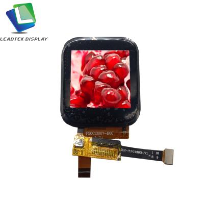 China 1.3 inch lcd display module 240RGB X 240 resolution IPS 4line SPI interface with 250nits square tft lcd module 1.3