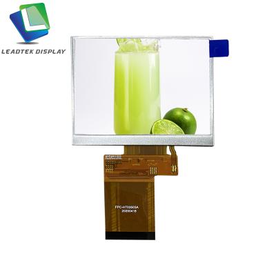 China Custom display tft lcd 3.5inch tft display rgb interface with 320nits lcd tft display module panel 3.5 for sale