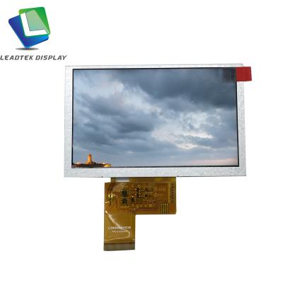 China TFT LCD display 24 bit RGB interface 5 screen 5