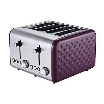 China Car Impressions 4-Slice Toaster With High Lift And Wide Slots Toasters And Pizza Ovens for sale