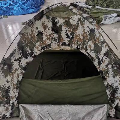 China Straight Tying Type 2 3 Person Outdoor Waterproof Hiking Military Beach Folding Pop Up Camping Tents for sale