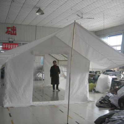 China Tube Type Tent Stake Qinhuangdao Camping Emergence Iron Military Canvas Tents In USA for sale