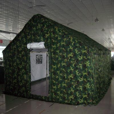 China Camouflage/Field Game Wholesale Steel Frame Outdoor Camping Army Green Canvas Winter Military Tent for sale