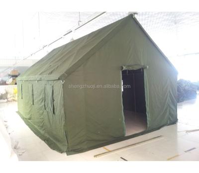 China Large Size Steel Pipe Waterproof Army Tent for sale