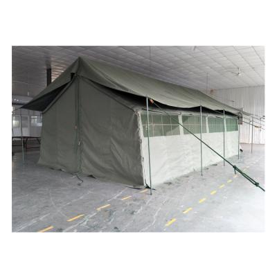 China Camouflage Game Canvas Military Tent / Heavy Duty Army Tent Field for sale