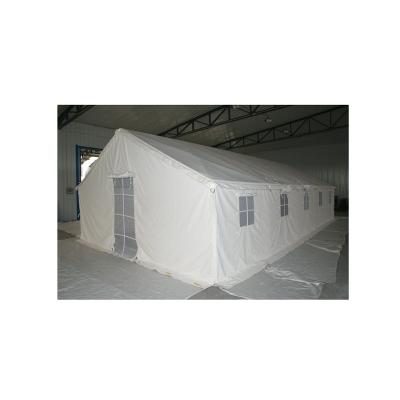 China Factory Price 35 Men Oxford Outdoor Military Canvas Tent Straight Bracing Type for sale