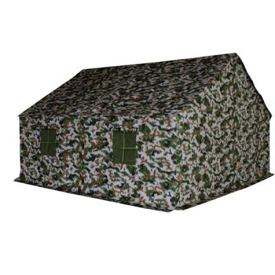 China Waterproof Military Rectangle 500g Canvas Fabric Tent for sale