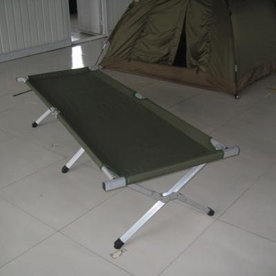 China Easy Carry Tools Military Portable Foldable Outdoor Bed for Camping for sale