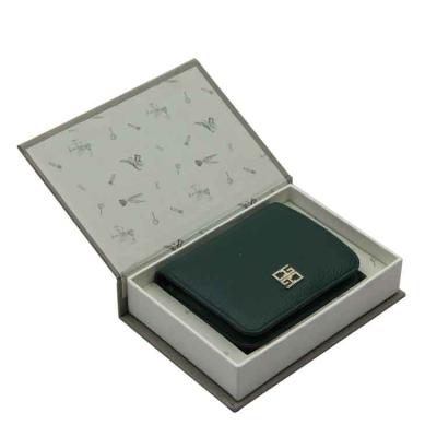 China jewelry & watch & Eyewear Luxury Cardboard Wallet Packaging Paper Wallet Gift Box for sale