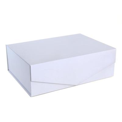 China Biodegradable Recyclable Collapsible Reusable Foldable Gift Wrapping Paper Box Reusable Box for sale