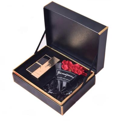 China Recyclable Custom Logo Luxury Cosmetic Lipstick Packaging Cardboard Paper Gift Boxes for sale