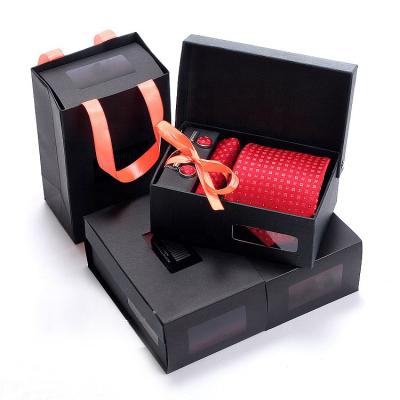 China Factory Wholesale Recyclable Luxury Bow Gift Packaging Men Tie Paper Box for sale