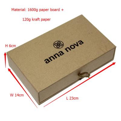 China Recyclable Recyclable Paper Drawer Style Custom Wrapping Paper Packaging for sale