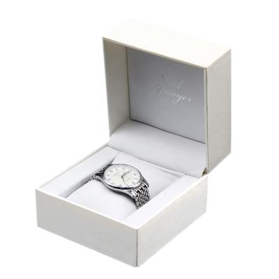 China 2021 Customs Recyclable Logo Paper Cardboard Packing Wrist Watch Gift Box for sale