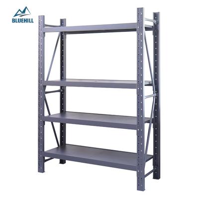 China Heavy Duty Corner Organization Garage Warehouse Racks Corrosion Protection 5 Tier Iron Shelving Shelving System for Garage for sale