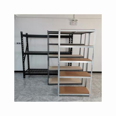 China Corrosion Protection 5 Unit Heavy Duty Adjustable Steel Warehouse Storage Shelf Corner Shelving Custom Shelving Welding Documents Rack for sale