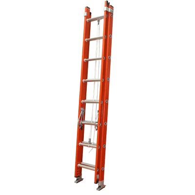 China Insulation Ladders Fiberglass Folding Combination Heavy Duty Step Extension Ladder for sale