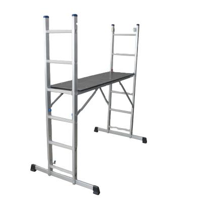 China Mini Insulation Ladders Attic Feetrubber Retractable Rubber Feet Scaffolding Aluminum Ladder For Sale for sale