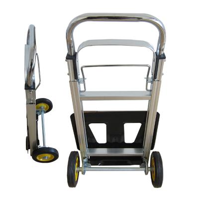 China Durable Four Wheel Folding Hand Cargo Truck Cart for sale