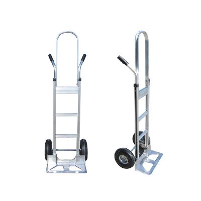 China Durable Folding Aluminum Hand Truck Frame 600 Capacity Hand Truck Storage Mesh Dual Handle Books 18