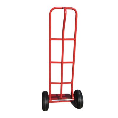 China Durable Steel Frame Trolley Warehouse Push Cart Handtruck For Sale for sale