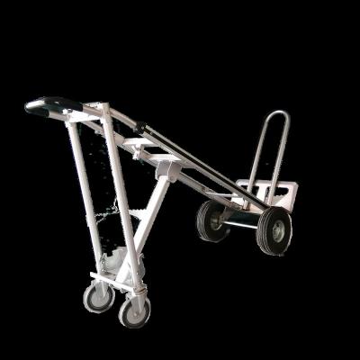 China Large Wheel Maker Durable Folding Aluminum Trolley Hand Pull Cart And Carts for sale