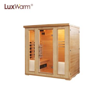 China Computer Control Panel Residential Sauna /Infrared Sauna Room / Portable Healthcare Sauna for sale