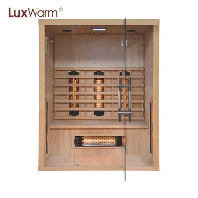 China Computer control panel factory sale far infrared sauna bath with music equipment for sale