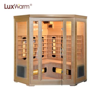 China Cheap Computer Control Panel China Sauna Infrared Light Heater Far Infrared Sauna for sale