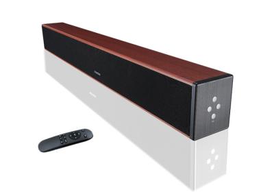 China High End Home Audio Soundbar Wooden Housing , TV Soundbar Speakers With Subwoofer for sale