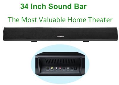 China Powerful 34 Inch 2.0 Channel Bluetooth TV Soundbar with Surround Sound for sale