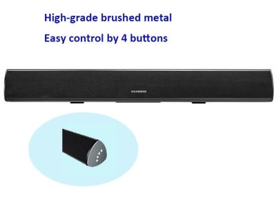 China 2.0 Channel TV Computer Sound Bars with Bluetooth / Optical / Coxail Input for sale