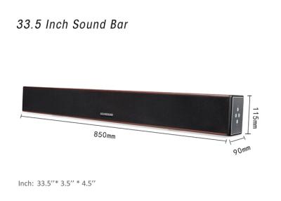 China Super Bass 34 Inch Computer Sound Bars Speaker Bluetooth Wall Mount for sale