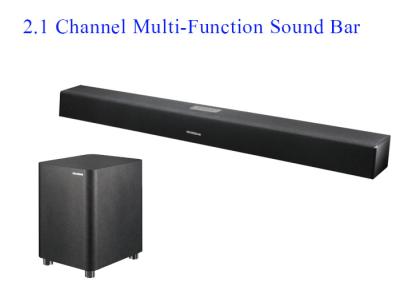 China Powerful Home Audio System 2.1 Sound Bar Bluetooth With Wired Subwoofer for sale