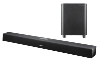 China Home Cinema 2.1 Soundbar With Wired Subwoofer / Bluetooth TV Soundbar for sale