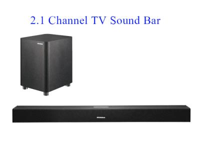 China Wired Subwoofer  2.1 Sound Bar 3D Surround Sound , TV Soundbar With Bluetooth for sale