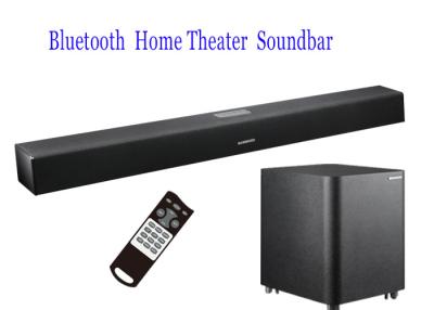 China Powerful 3D Surround TV Soundbar with Subwoofer / Bluetooth / Optical Input for sale