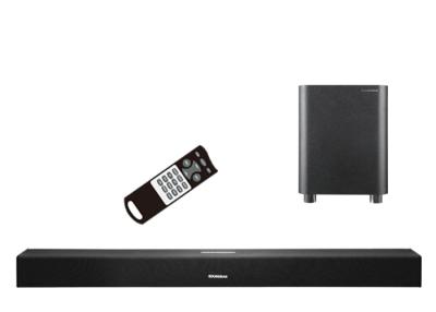 China Haupttheater Soundbar mit drahtloser Subwoofer-starker Einfassung - Ton zu verkaufen