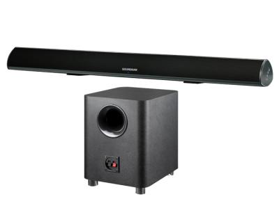 China 2,1 barra del sonido del Presidente de estéreo para el hogar con el subwoofer inalámbrico de Bluetooth en venta